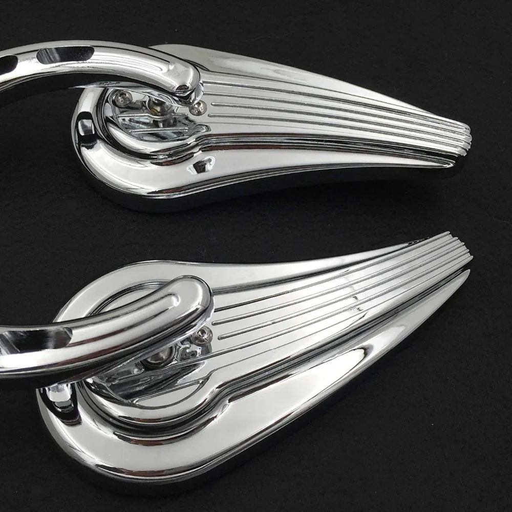 Aftermarket moto rcycle аксессуары retroviseur moto капля боковые зеркала для 1984and up Harley Davidson Softtail