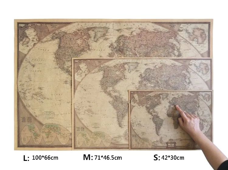 Vintage World Map Travel Home Decoration Detailed Antique Poster Wall Chart Retro Paper Matte Kraft Paper Map World - Wall Stickers - AliExpress Vintage World Map Travel Home Decoration Detailed Antique Poster Wall Chart Retro Paper Matte Kraft Paper Map World - Wall Stickers - AliExpress