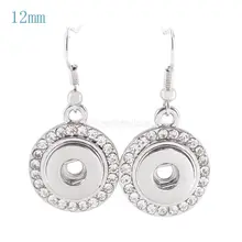 10 шт/лот часы женские богемные винтажные 12 мм защелки серьга в виде кнопки(подходят 12 мм защелки) KS0918-S