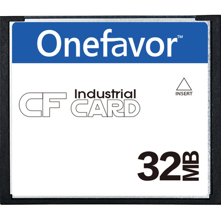 Onefavor 32MB Compact Flash Card+ PCMCIA адаптер для промышленной машины продвижение Cartao De Memoria