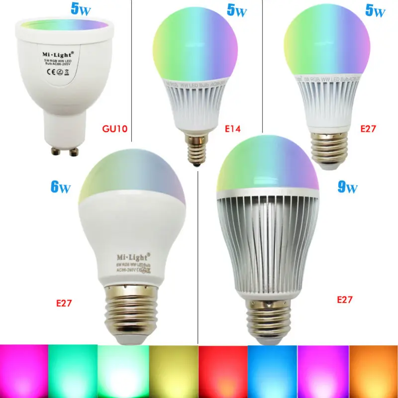 Лампы mi light. Лампа св/д uniel soho e27 5w(400lm) 80x310 led-sf21-5w/soho/e27/cw зеленая. Светодиодная лампочка с пультом. Лампа светодиодная gu10 диммируемая. Лампы mi light.