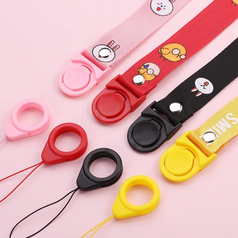 

Multicolour Anime Cartoon Wrist Strap Hand Lanyard For ID Card USB Mobile Phone Straps Detachable Multifunction Strap keychain