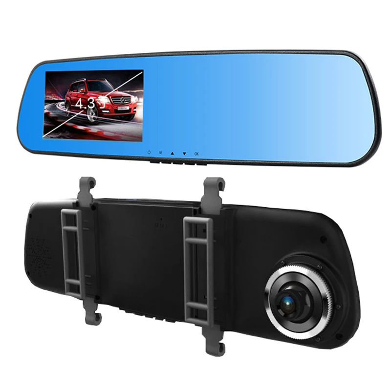 E ACE A23 4 3 дюймов FHD 1080 P Dash Cam Автомобильный видеорегистратор Камера зеркало заднего