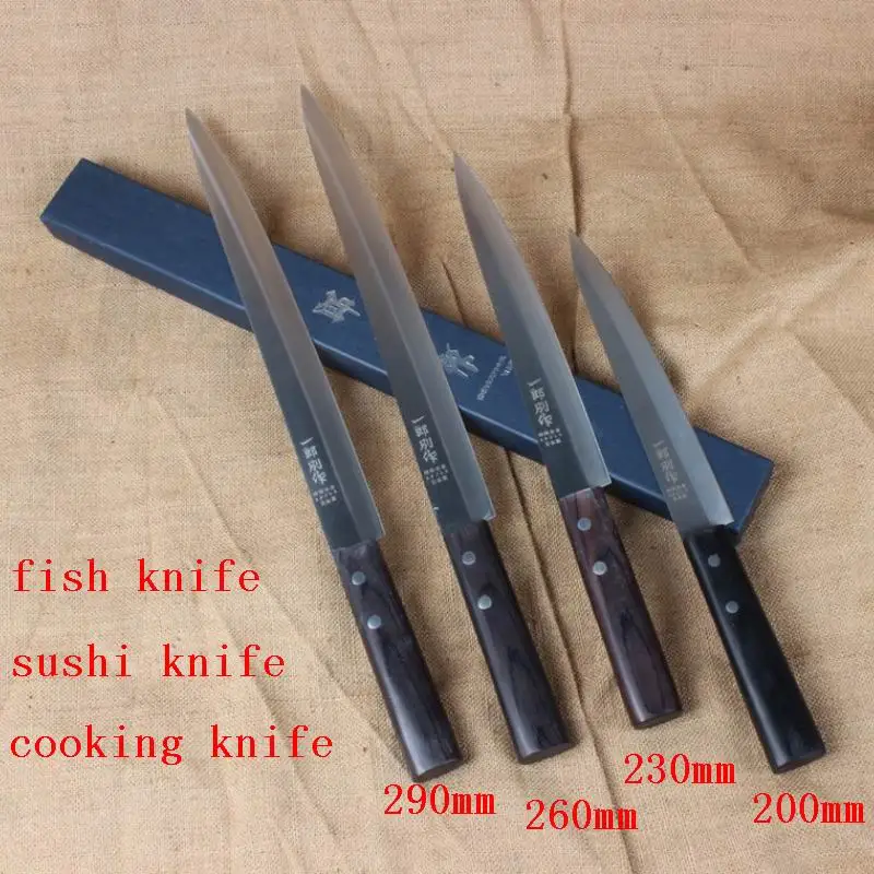 Free Shipping YILang Stainless Steel Kitchen Sashimi Salmon Knife Chef