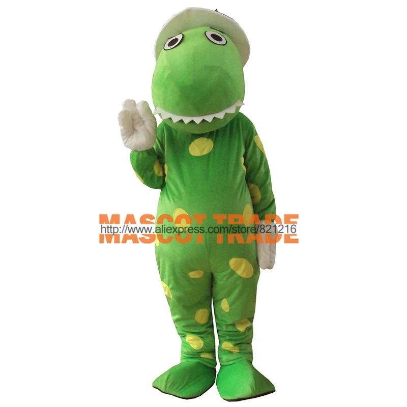 

Dorothy The Dinosaur Mascot Costume Terms Head Material Free shipping