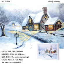 Красивый пейзаж цвет масляной живописи головоломки 500 штук для взрослых мультфильм детские развивающие эластичные игрушки подарок