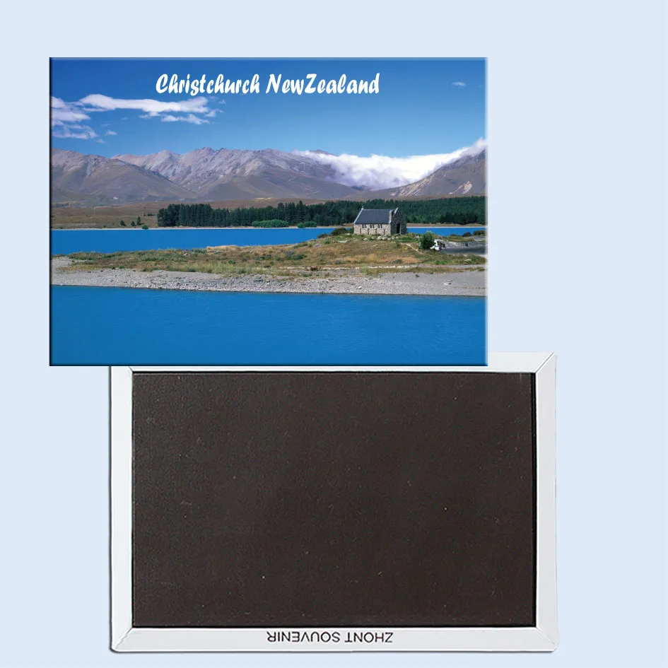 

Church of the Good Shepherd, Lake Tekapo, Near Christchurch,New Zealand Refrigerator magnet, Tourist souvenirs, 24671