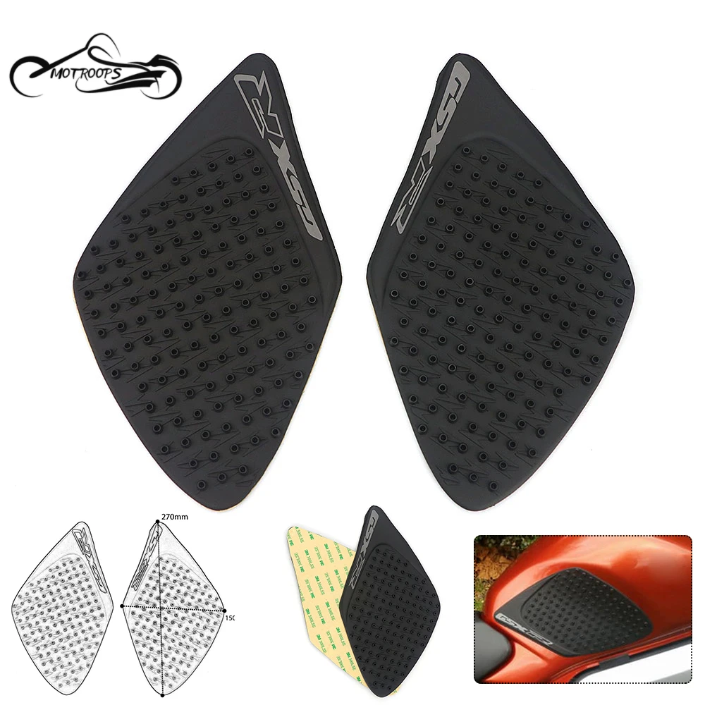 For Suzuki GSXR1000 2007-2008 Motorcycle Stickers Anti Slip Fuel Tank Pad Gas Knees Grip Sticker Accessories 2007 2008 | Автомобили и