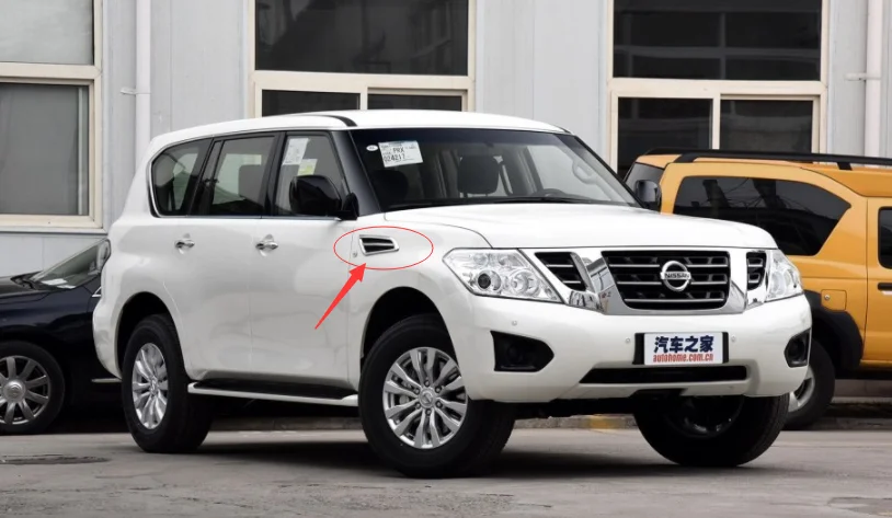 СВЕТОДИОДНЫЙ DRL, световая сигнальная лампа с поворотом, боковые отверстия для Nissan Patrol Y62 Armada аксессуары