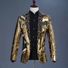 Shiny Red Sequin Shawl Collar Tuxedo Suit Blazer Men Wedding Groom Singer Prom Glitter Suit Jacket DJ Club Stage Blazer Hombre 4