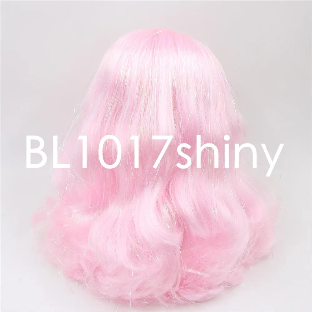 Neo Blythe Doll Shiny Pink Hair with Takara RBL Scalp Dome 1