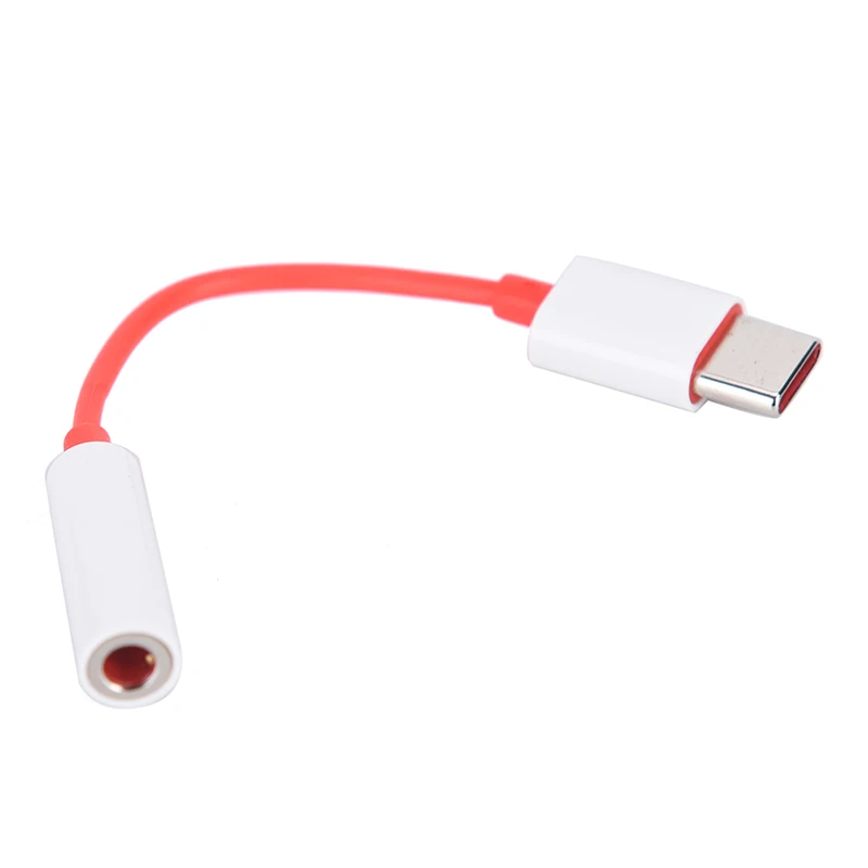 Переходник для наушников Oneplus 7 Pro 6T USB Тип C на 3 5 мм Aux аудио One Plus 1 + музыкальный