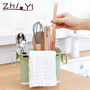 

Multifunctional Kitchen Storage Rack Chopsticks Spoon Tableware Organizer Storage Holders & Racks Accessories Supplies Gear