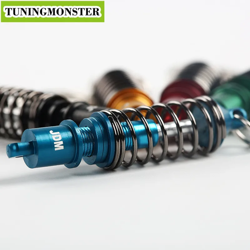 Брелок с амортизатором подвески Coilover брелок JDM кольцом для ключей мини из