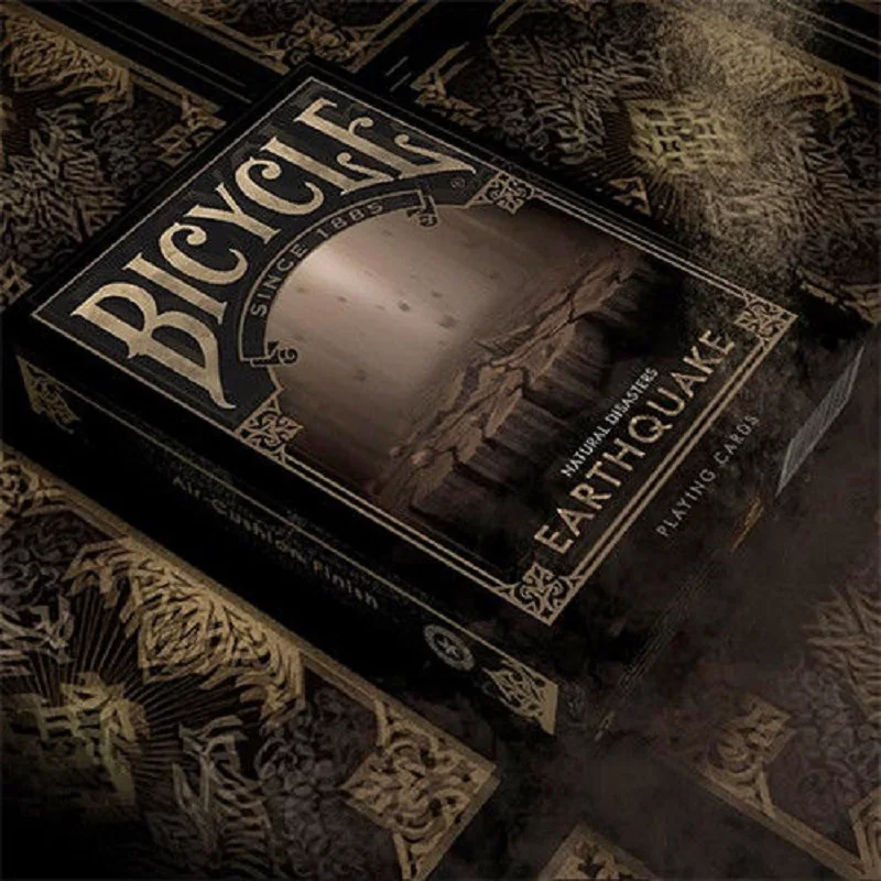 

Bicycle Natural Disasters Earthquake Playing Cards Collectable Poker USPCC Limited Edition Deck Magic Cards Magic Tricks Props