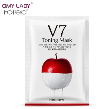 

OMY LADY HANCHAN V7 Lazy Facial Mask Hydrating Nourishing Invisible Mask Apple Polyphenol Moisturizing Mask apple essence mask