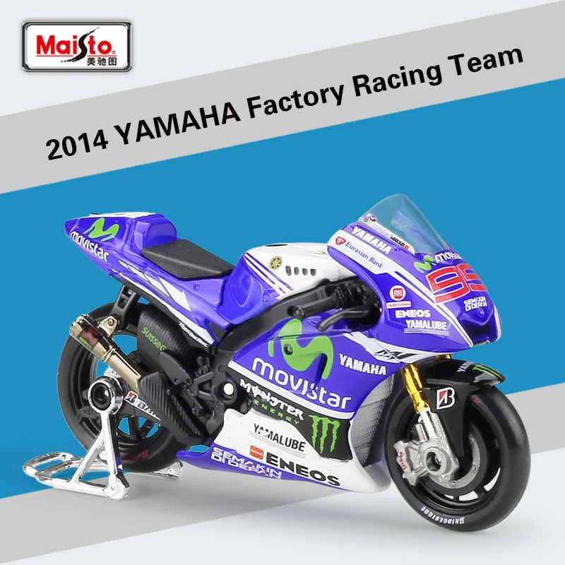 

1Pcs Maisto 1:18 Motorcade Motorbike Diecast Metal Model Sport Race Motorcycle Model For Collectible Gift