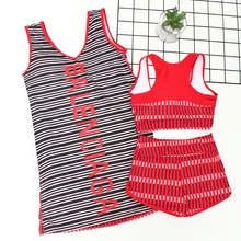 Купальная одежда купальник бикини женский купальник-бикини для девочек женские бикини новая юбка сексуальная спина полиэстер бикини с принтами