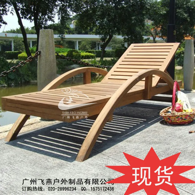 Wooden Outdoor Chairs Loungers Promoter Solid Wood Folding Wooden Outdoor Chairs Loungers Promoter Solid Wood Folding Chair Recliner Beach Bed Lying Bench In Waiting From Furniture On