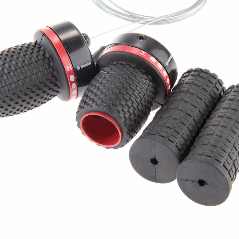 2 шт. горный велосипед рычаг переключения скорости Twist Shifter велосипедный контроль скорости тормоза для Велосипедный велосипедный велосипед аксессуары