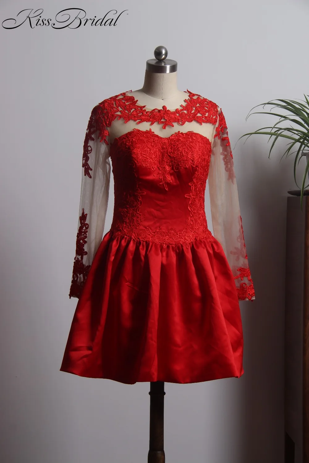 vestidos de formatura curto vermelho