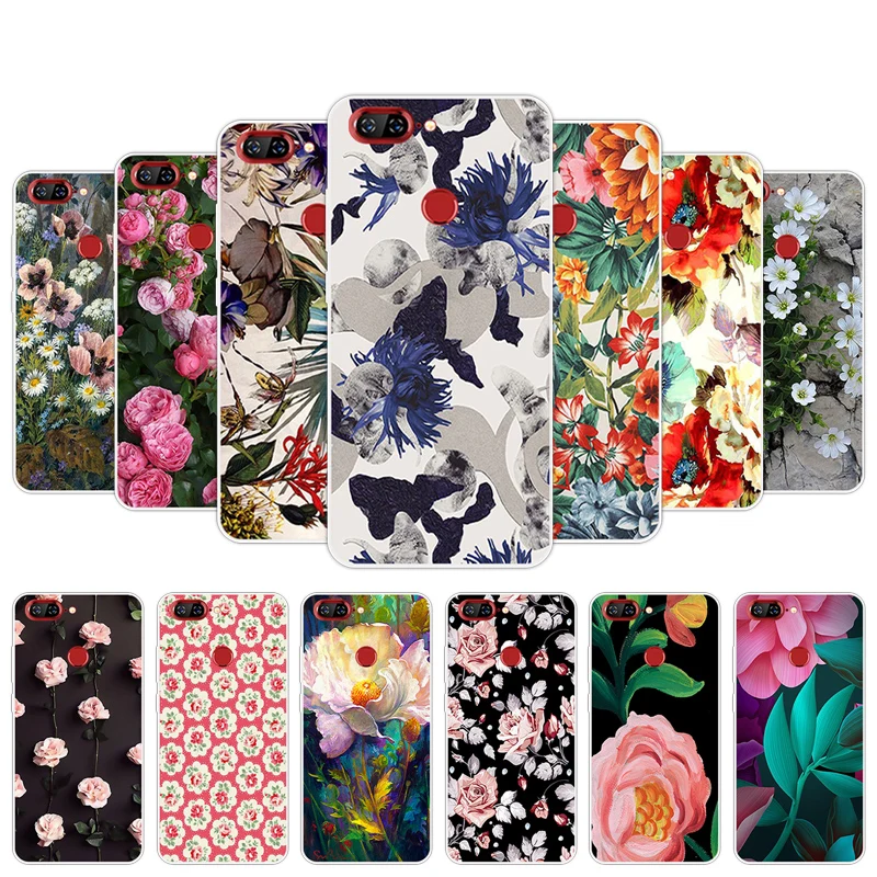 

for Lenovo S5 Soft TPU Phone Fitted Case for Lenovo K520 Flowering Back Cover Silicone Fundas 5.7" for Lenovo S5 K520 Coque Capa