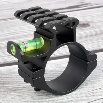 

Hunting Spirit Rifle Bubble Level Scope Mount for 25.4/30mm Barrel Ring Adapter 20mm Picatinny Weaver Rail Gun Sight Scope Mount