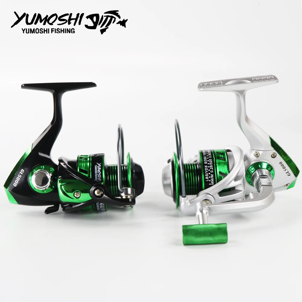 Рыболовная катушка Yumoshi для ловли карпа 12BB соотношение 5 5: 1 больших