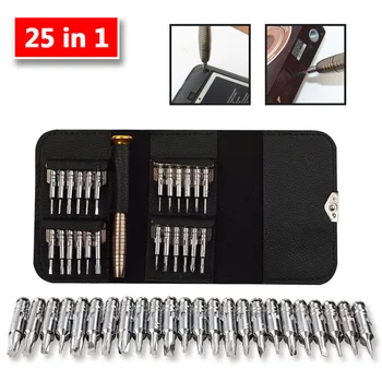 

25 in 1 Precision Screwdriver Set Kit Repair Opening Tools Pentalobe Torx Phillips Screwdrivers Kit for Phone PC Camera Watch