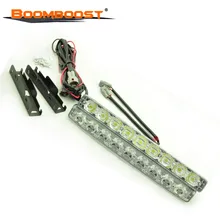 Новое поступление 2x9 Светодиодная универсальная подсветка в машину Туман дальнего дневного света бег свет белый