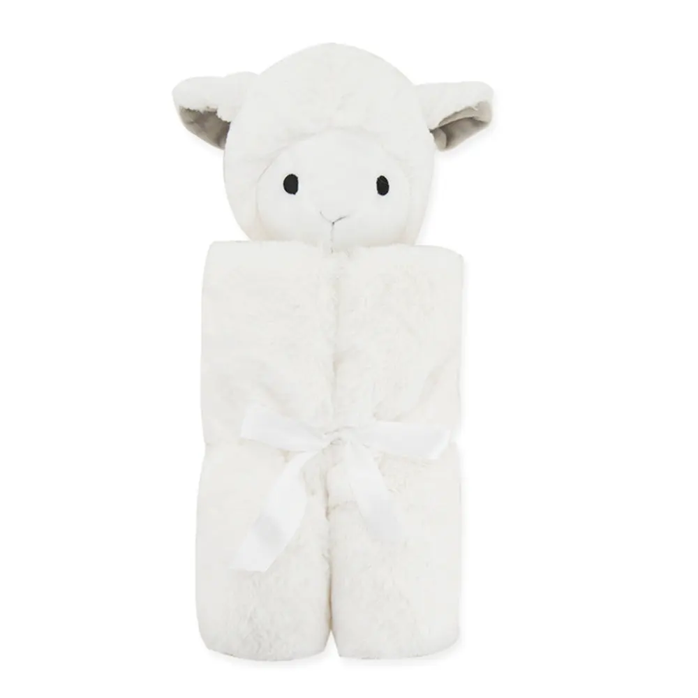 76x76 см детские одеяла плюшевый подарок для новорожденного мягкий теплый коралловый флис животное игрушка голова синий медведь постельные принадлежности и пеленки - Цвет: model 8