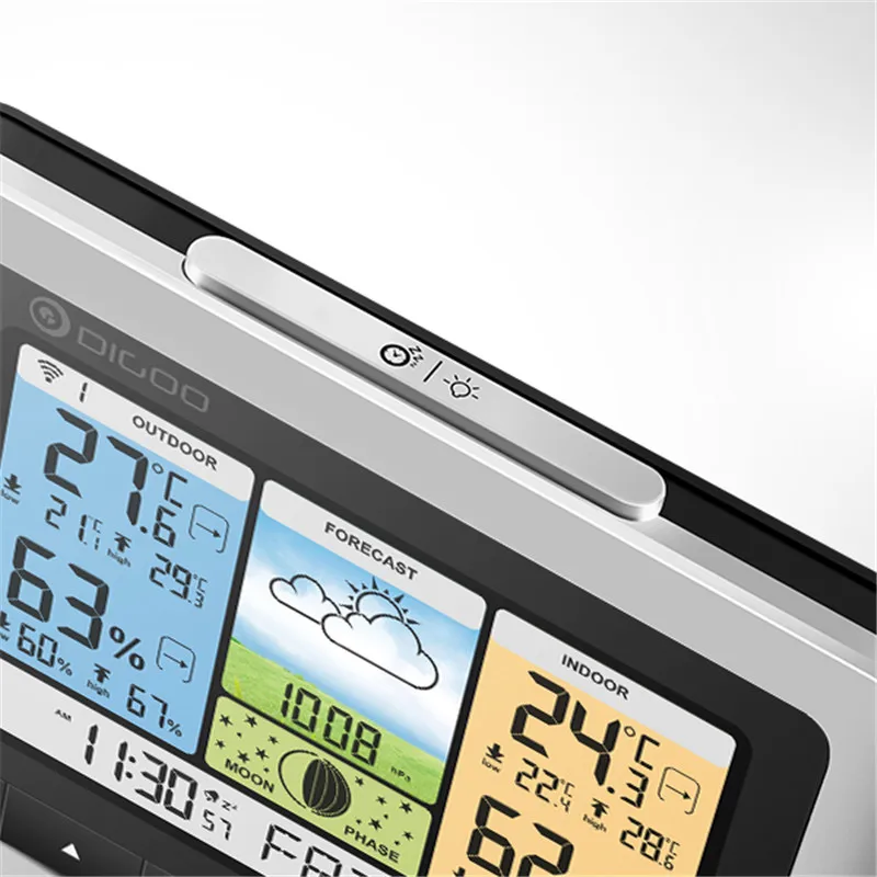 Digoo Dg Th8888 Pro Wireless Sensor Wetterstation Thermometer