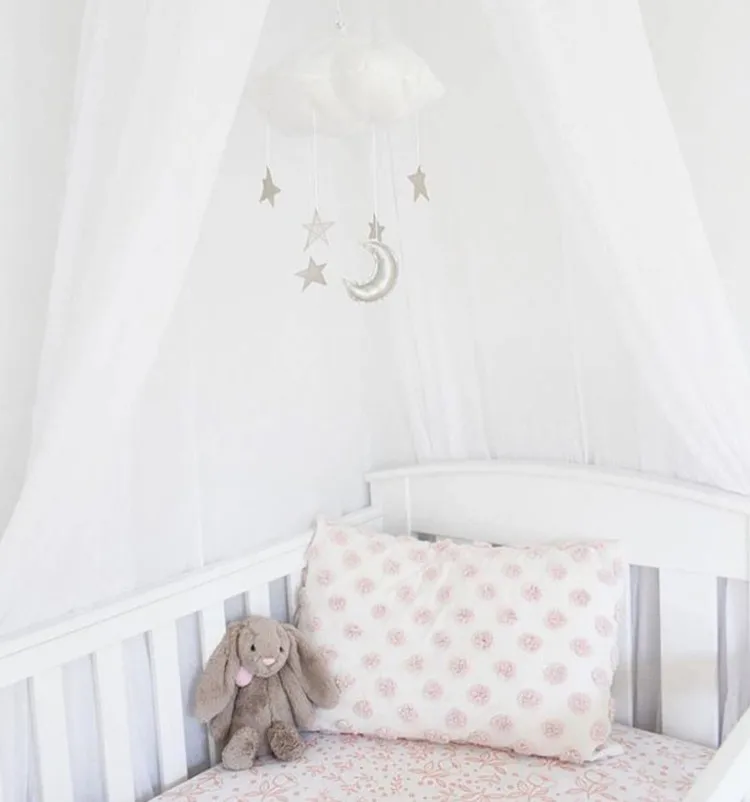 Украшение для детской комнаты, для новорожденных, для сна, на стену, висят облака, луна, форма подушки, бампер для младенцев, принцесса, реквизит для фотосессии, бампер