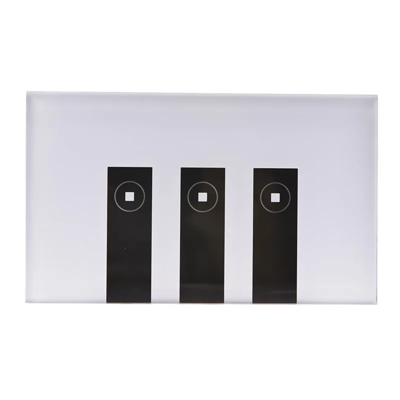 3 Way WIFI Smart Touch Switch панель приложение дистанционное управление выключатель света