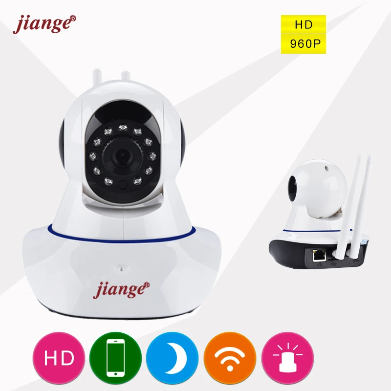jiange 960P HD Infrared Night Vision WiFi IP Camera font b Smartphone b font Remote View
