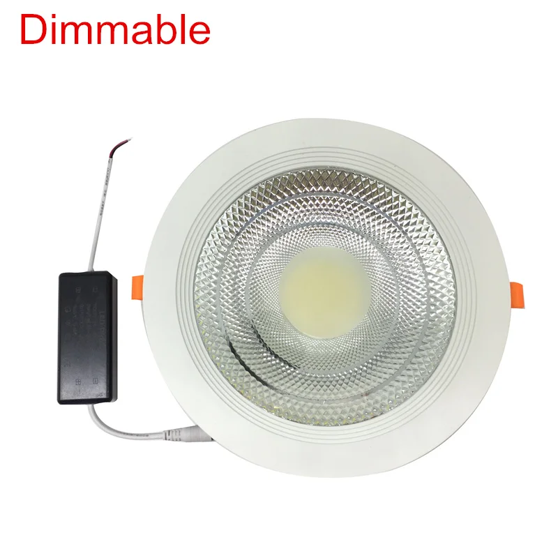 

Round LED Downlight 5W 10W 15W 25W 30W Recessed LED COB Ceiling Panel light AC110V 220V 3000K/4000K/6000K Dimmable