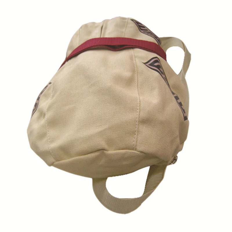 Naruto Gaara Gourd Canvas Backpack Shoulder School Bag Cosplay Prop Satchel Gift