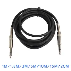 Аудио кабель от 6,35 мм до 6,35 мм для электрогитары миксер моно/стерео линия DJA99
