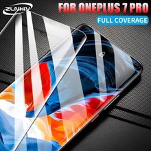 ZLNHIV for oneplus 7 pro 6 6T 5 5T 3 3T tempered glass for oneplus 7 pro protective film glass smartphone phone screen protector