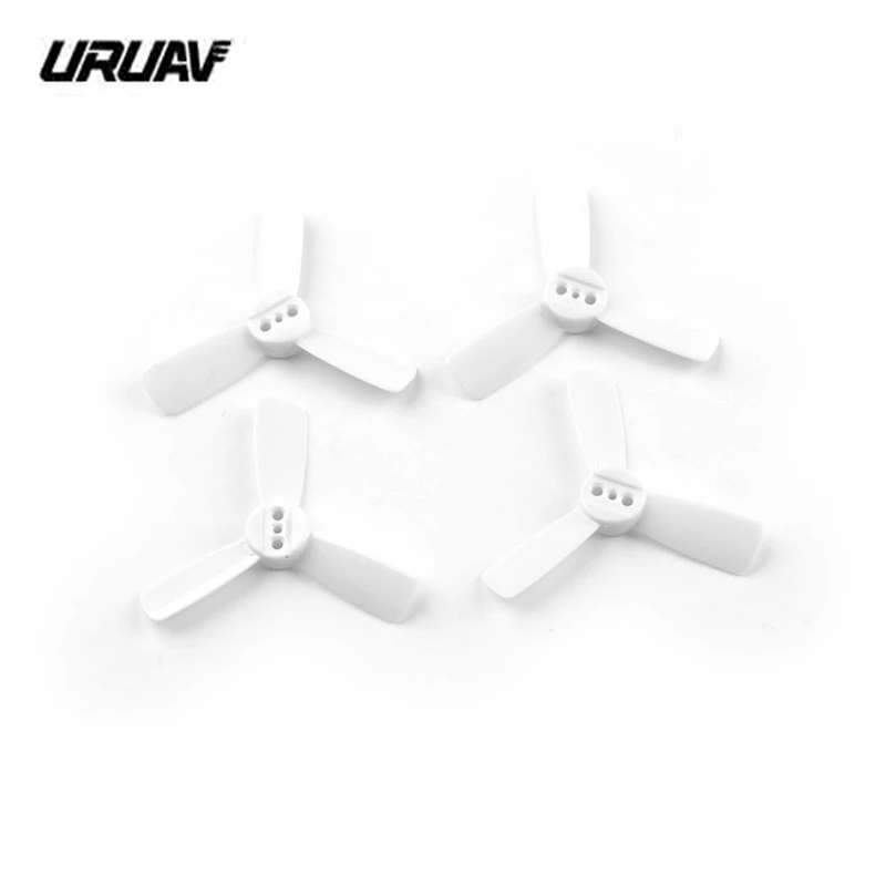 

2 Pairs URUAV UR85/UR85HD FPV Racing Drone Spare Part 1935 1.5mm Hole 48.26MM 3 Blade Bullnose Propeller Models Spare DIY Parts