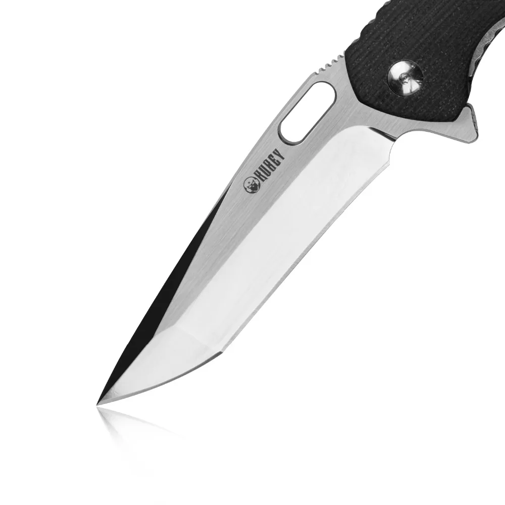 KUBEY KU003 складной тактический нож шарикоподшипник D2 лезвие G10 Ручка Открытый