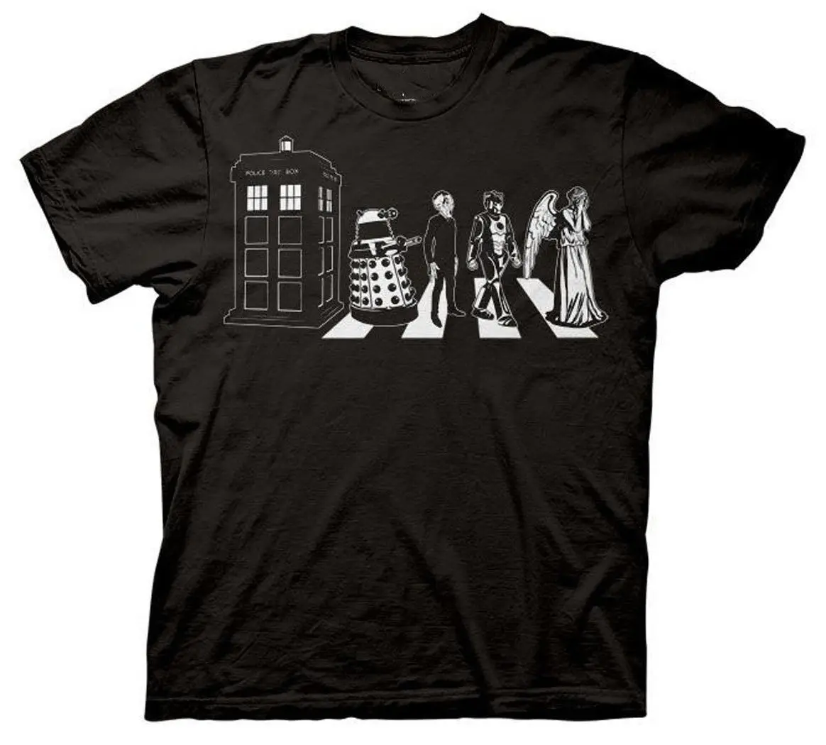Мужская футболка для взрослых с надписью Doctor Who | одежда