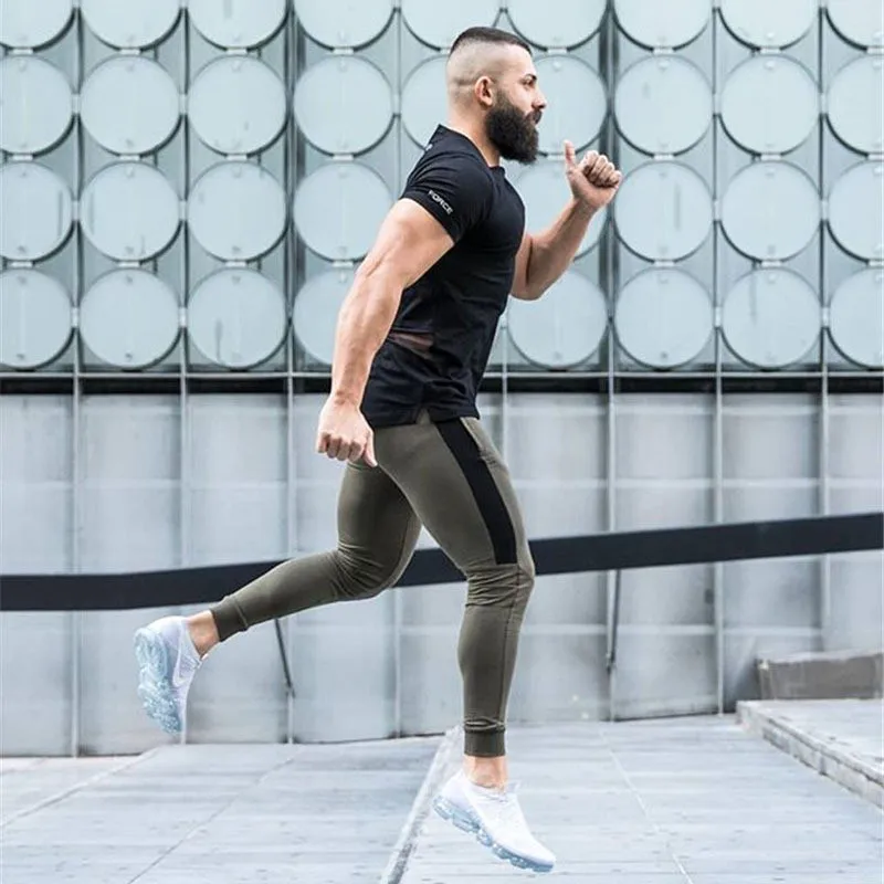 Men Pants Joggers Fitness Sweatpants (7)