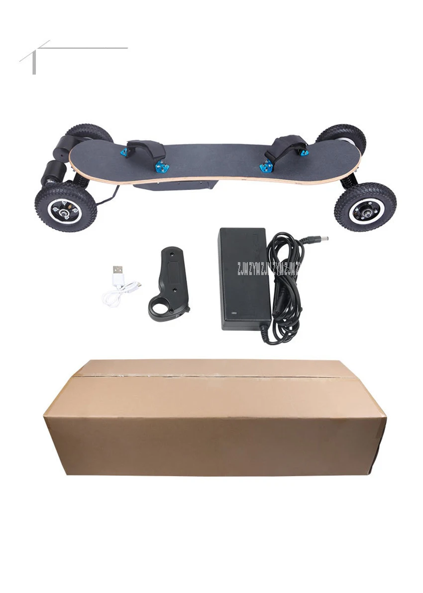 Discount Four Wheel Electric Skateboard Double Motor 1200W Power Electric Longboard Scooter Boosted board E-scooter Hoverboard Wood Board 23