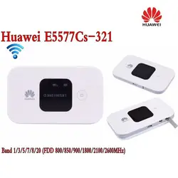 Открыл Huawei e5577 4 г LTE Cat4 e5577cs-321 мобильную точку доступа Беспроводной маршрутизатор Wi-Fi карман МИФИ ключ