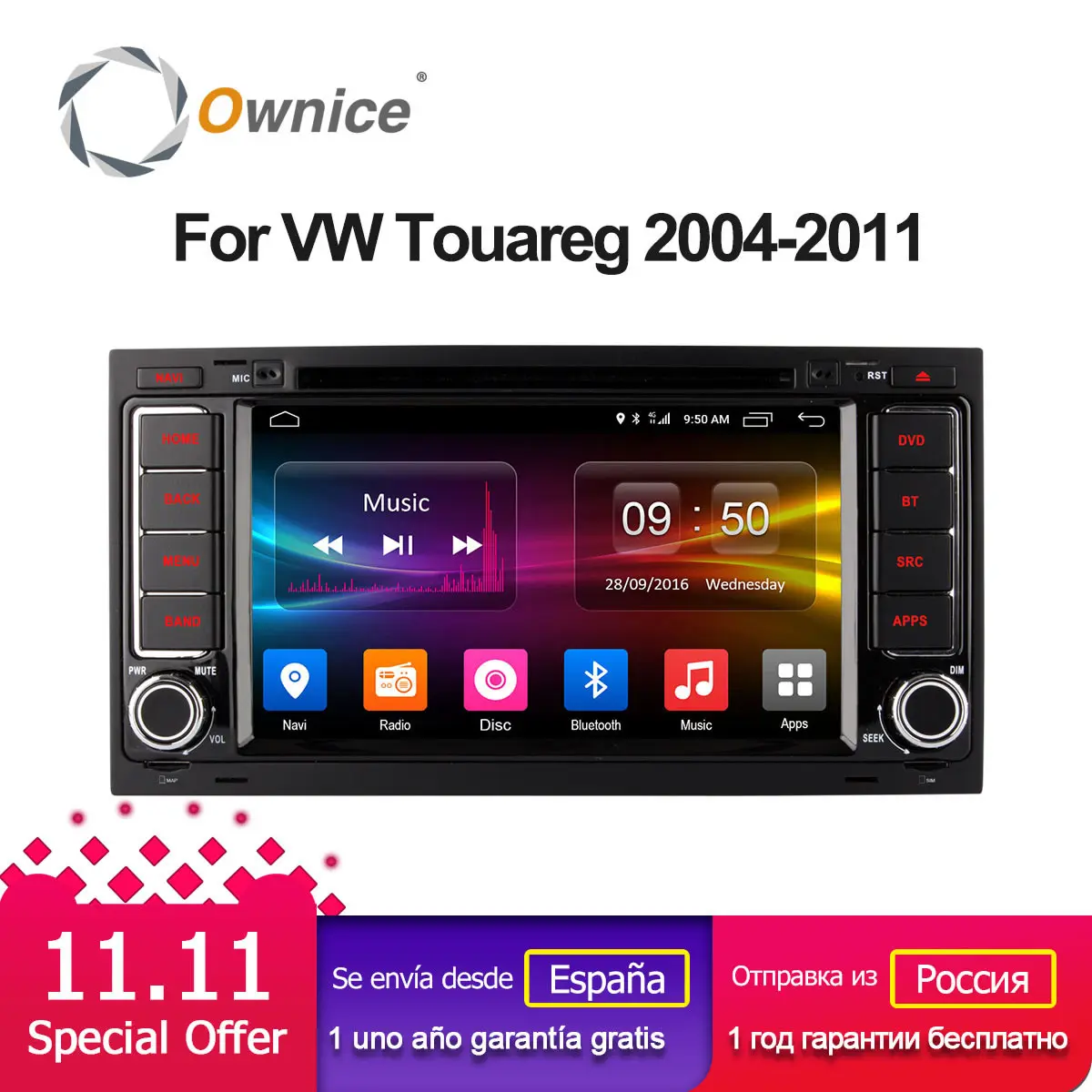 Perfect Owncie C500 Android 6.0 Octa 8 Core Car DVD Player For Volkswagen Touareg Transporter T5 With GPS Navi BT Radio 4G LTE Network 0 Perfect Owncie C500 Android 6.0 Octa 8 Core Car DVD Player For Volkswagen Touareg Transporter T5 With GPS Navi BT Radio 4G LTE Network 0