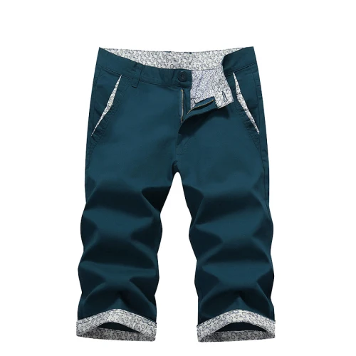 Новая мода для мужчин s укороченные треники хлопок Jogger Корея хип хоп шаровары на открытом воздухе Весна и лето шорты для женщи - Цвет: Deep green
