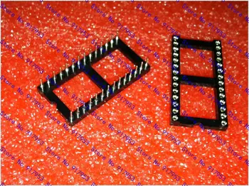 

20pcs/lot 28 Pin 2.54mm DIP SIP Round IC Sockets Adaptor Solder Type Wide