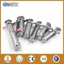 Quality Assurance 50ml/cc Stainless Steel Metal Syringe