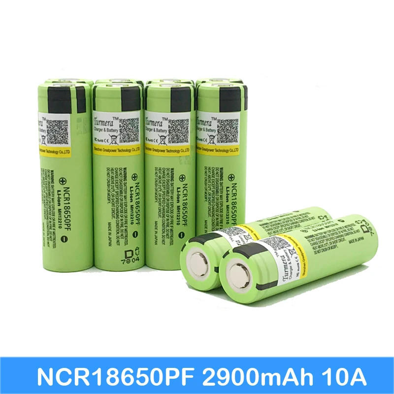 Аккумулятор 18650 ncr18650pf 2900 мАч литиевая аккумуляторная батарея для электронного